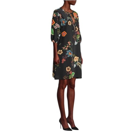 Johnny Was Zorya Printed Floral Mini Dress Small - Picture 4 of 8